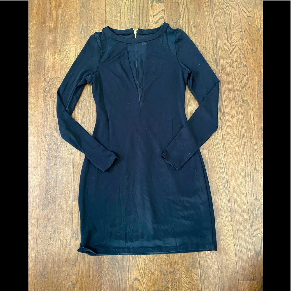 Express Black Bodycon Dress